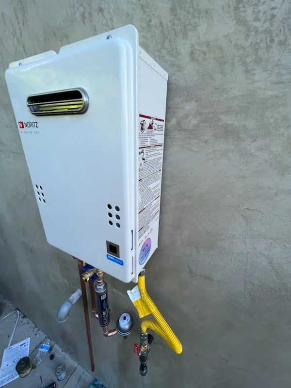 Tankless water heater installation for Moyle Heights homes